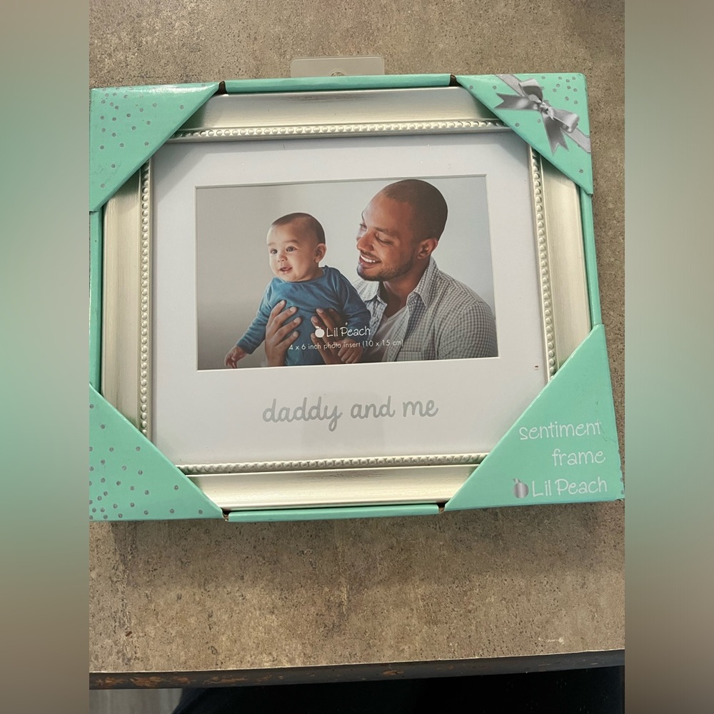 Brand new silver daddy and me frame!